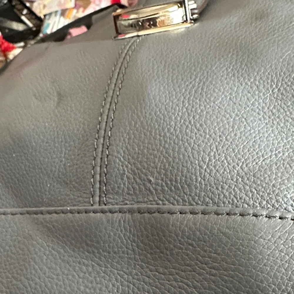 Tignanello Periwinkle Leather Handbag